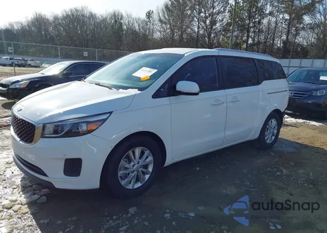 2017 Kia Sedona Lx z USA, uszkodzony, nr VIN KNDMB5C10H6320781